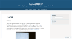 Desktop Screenshot of paleantology.com