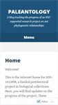 Mobile Screenshot of paleantology.com
